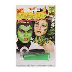 make up fondotinta verde per carnevale halloween tubetto ml 12