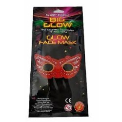 Maschera con luci fluo glow...