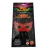 Maschera con luci fluo glow face mask display 36 pezzi