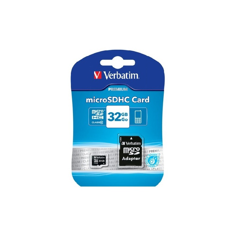 micro sdhc card Verbatin 32 gb