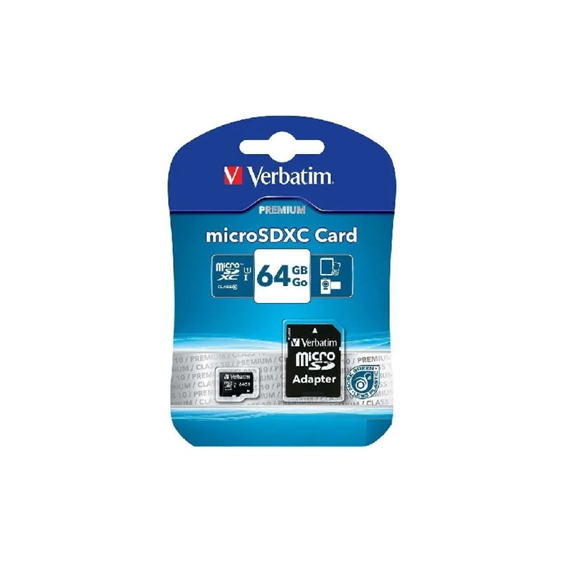 micro sdhc card verbatin 64 gb