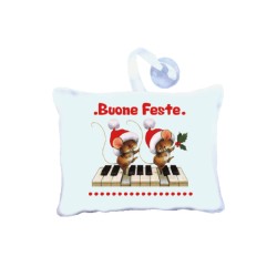 Mini cuscino Buone feste cm...