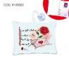 mini cuscino cm 20x20 love