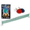 MINI RACCHETTE  PING PONG CON RETE E PALLINA