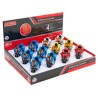 moto soccorso assortite in 4 soggetti display da 12 pezzi