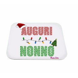 Mouse pad con frase: Auguri...