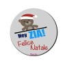 Mouse pad con frase: Hey zia felice nataleD 20