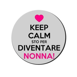 mouse pad keep calm sto per diventare nonna