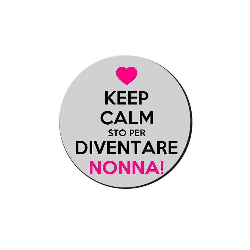 mouse pad keep calm sto per diventare nonna