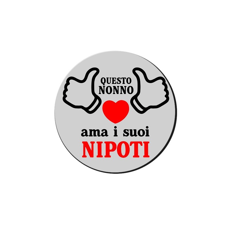 mouse pad questo nonno ama i suoi nipoti