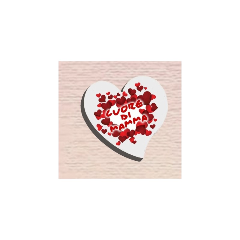 Mousepad 22.5 X 20 personalizzato ( cuore di mamma)