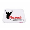 mousepad laurea con dedica per lui