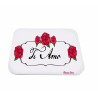 mousepad rettangolare cm 180x200 san valentino con scritta ti amo