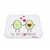 mousepad rettangolare cm 180x200 san valentino con scritta tu mi completi