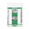 kit 100 calendario olandese illustrato farmacia, mensile 12 fogli con testata termosaldata, festività internazionali. Personali