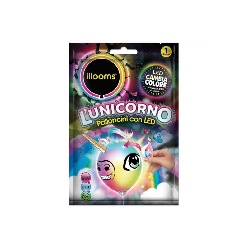 Palloncini con led illoms unicorno pz1