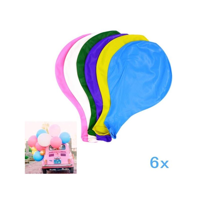 Palloncini giganti diametro 55 colori assortiti circa 150 cm