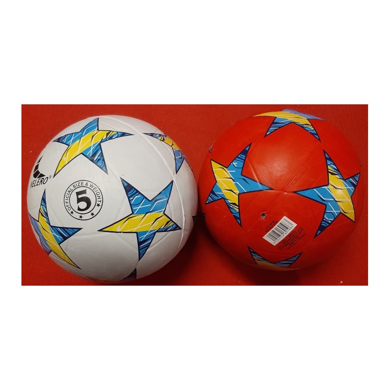 Pallone calcio plastica  n.5 gr 380 assortito in 2 soggetti