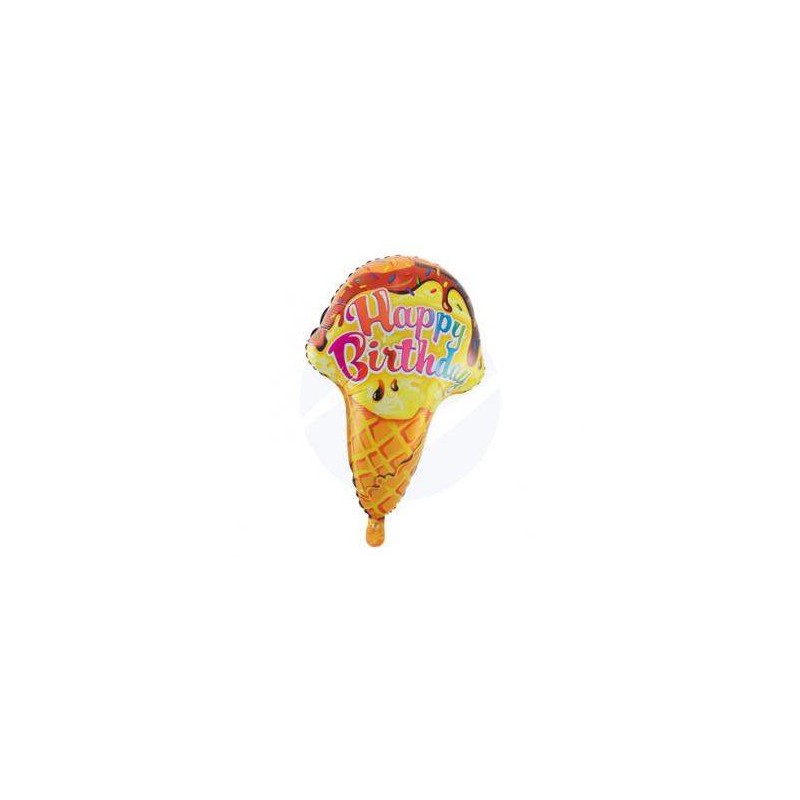 pallone gelato gonfiabile ad elio o aria cm 46x69