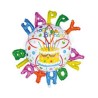 Pallone happy birthday gonfiabile ad elio o aria cm 93x78