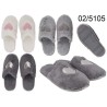 Pantofole soft, Comfort Heart, 100% poliestere, 3 misure doppie (36/37, 38/39, 40/41), 3 colori