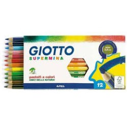 pastelli giotto supermina da 12 ean 80000825235719