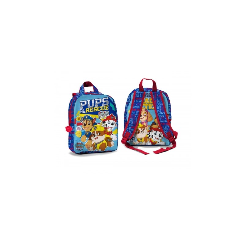 PAW RESCUE ZAINO PICCOLO PAW PATROL MISURE  L 22 x H 27 x W 8,5 cm