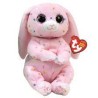 Peluche coniglietto seduto May the Pink Bunny Rabbit TY Beanie Bellies 15cm