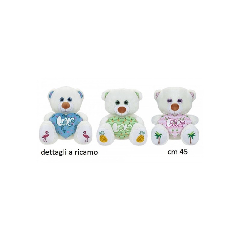 Peluche love tropicale  cm 45