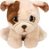 Peluche TY Cane Bulldog Houghie Beanie Babies 15 cm Occhi Dolci