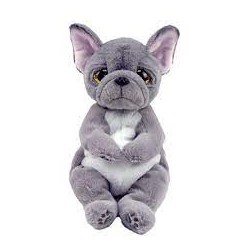 Peluche ty cane TY Beanie Baby - WILFRED the French Bulldog cm 15 antistress