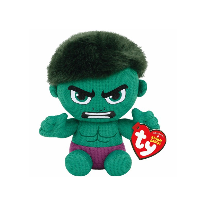 PELUCHE TY MARVEL HULK 20 CM