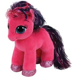 peluche ty poni rosa cm 18 beanie boos