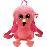 peluche zainetto ty gear fenticottero gilda cm 29x18