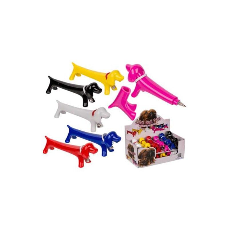 penna a sfera cagnolini color display da 24 pz