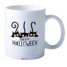 Tazza in ceramica 8x10 con stampa happy halloween