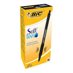 Penne soft feel bic medium 1,00mm a scatto