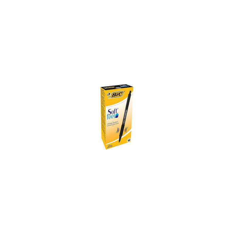 Penne soft feel bic medium 1,00mm a scatto