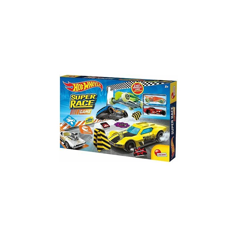 Pista hot wheels super race game con 2 macchinette incluse