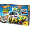 Pista hot wheels super race game con 2 macchinette incluse