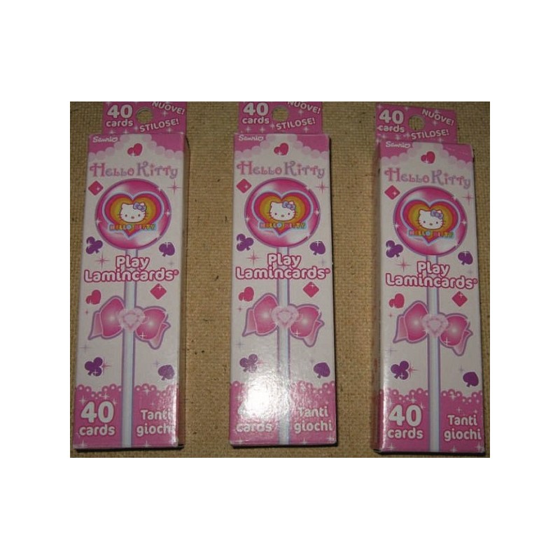 PLAY LAMINCARDS hello kitty