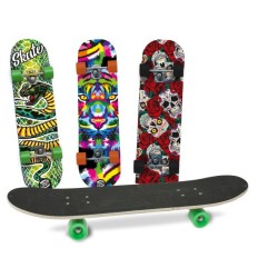 52021 - TEOSPORT - SKATEBOARD ANTISC, ABEC-7 100KG 80CM