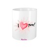 portapenne in ceramica cm 10x8 san valentino con cuore