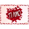 poster ti amo cm 70x100 in carta anti strappo