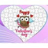 puzzle cuore happy valentines day cm 20x20 109 pezzi