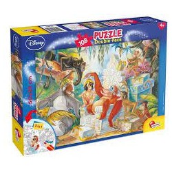 Puzzle libro della giugla 2 in 1 pezzi 108 lisciani