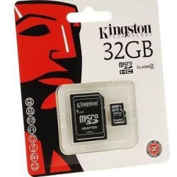 sd micro 32 gb class 10 kingston