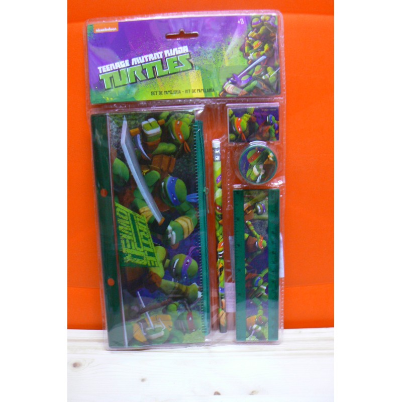 SET 5 PZ CANCELLERIA TURTLES EAN  8422535831263