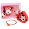 set regalo tracolla cuore e collana minnie