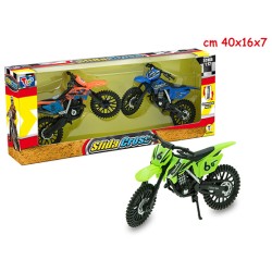 Sfida coppia motocross acrobatica scala 1:12 cm 40x16 cod ean 8017967657019